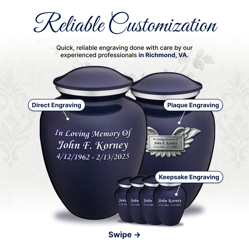 Serenity Curve Plain Urn