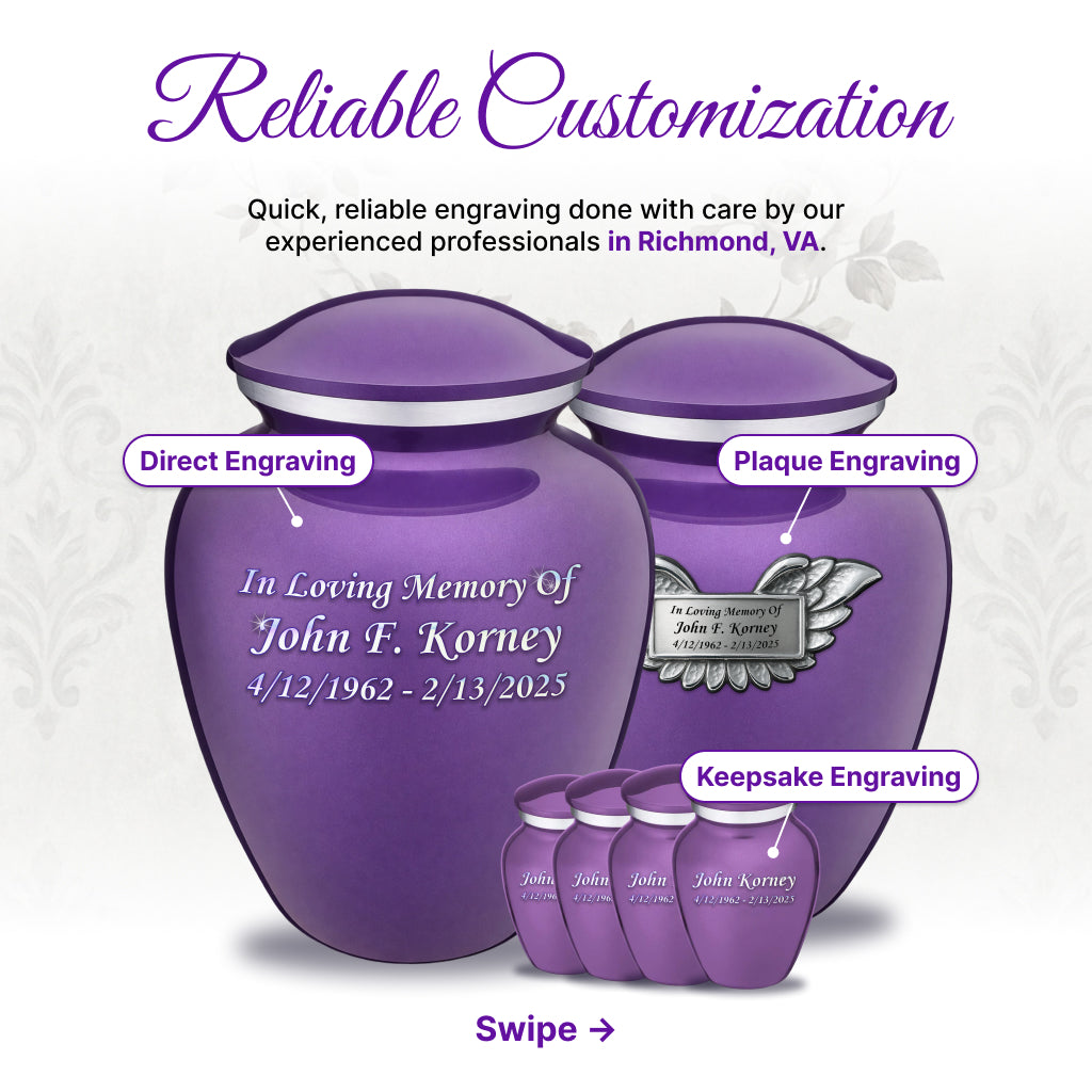 Serenity Curve Plain Urn