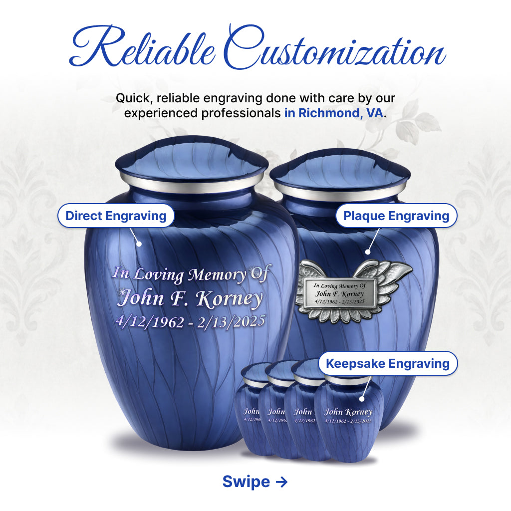 Serenity Curve Pearl Urn