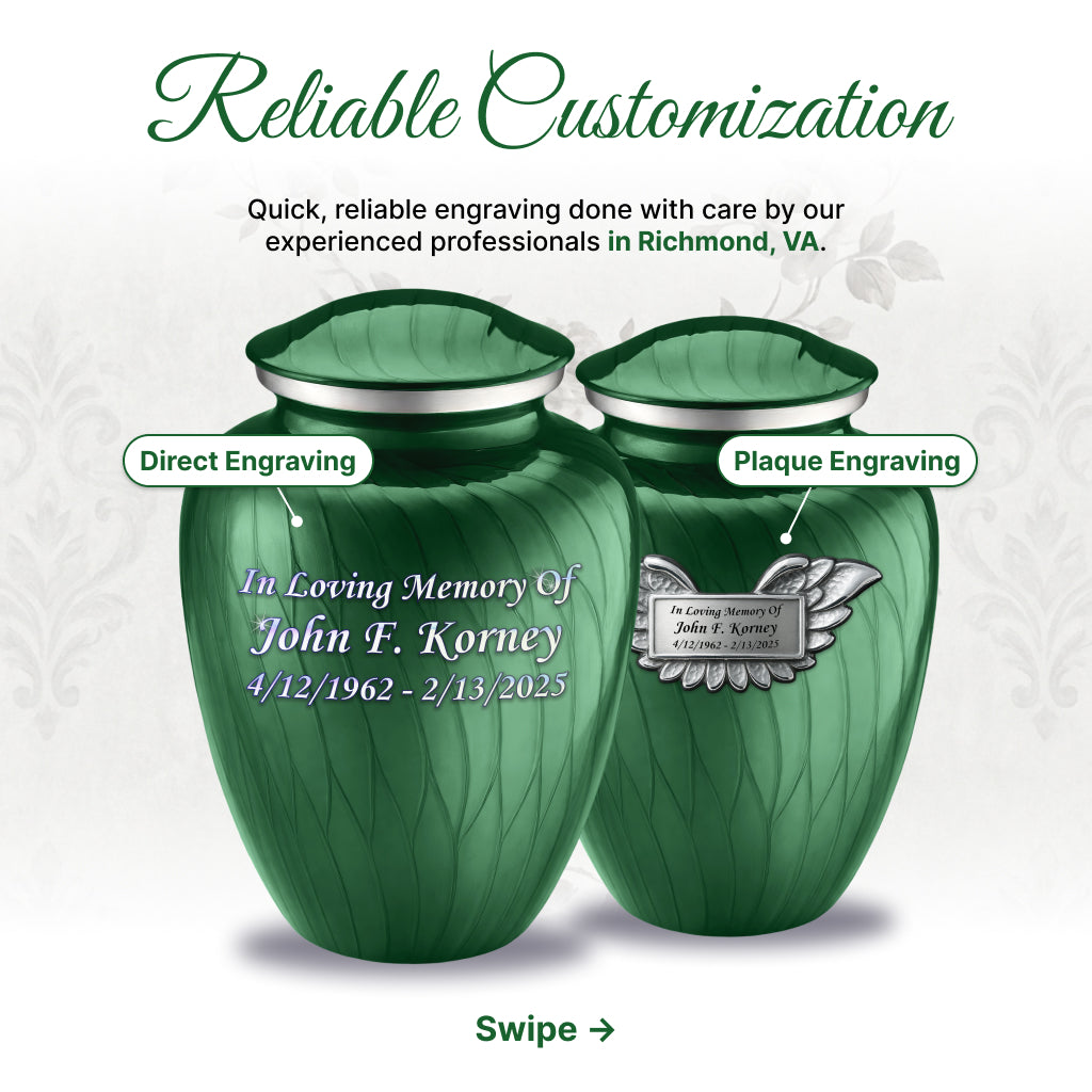 Serenity Curve Pearl Urn