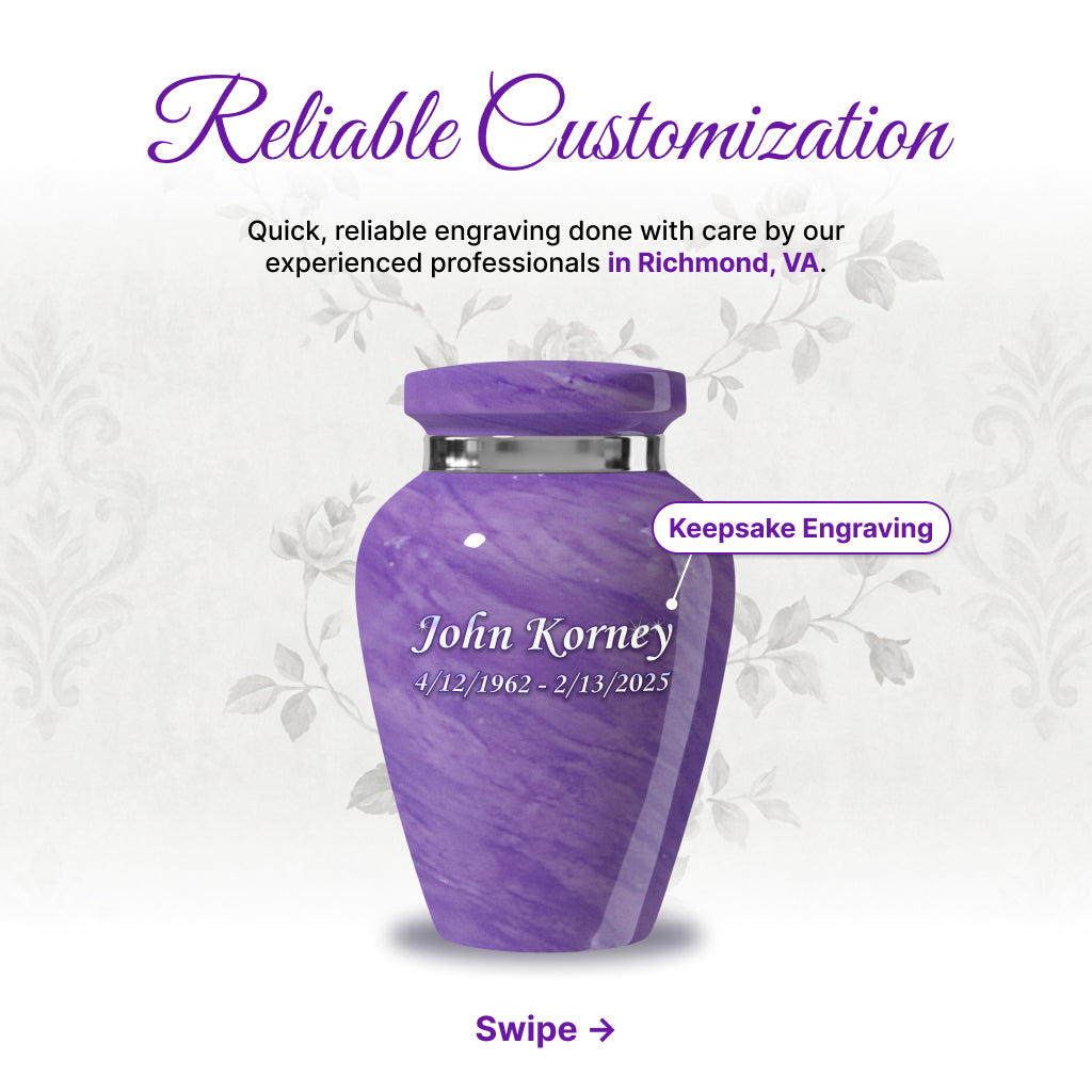 Motif Bloom Cremation Urn
