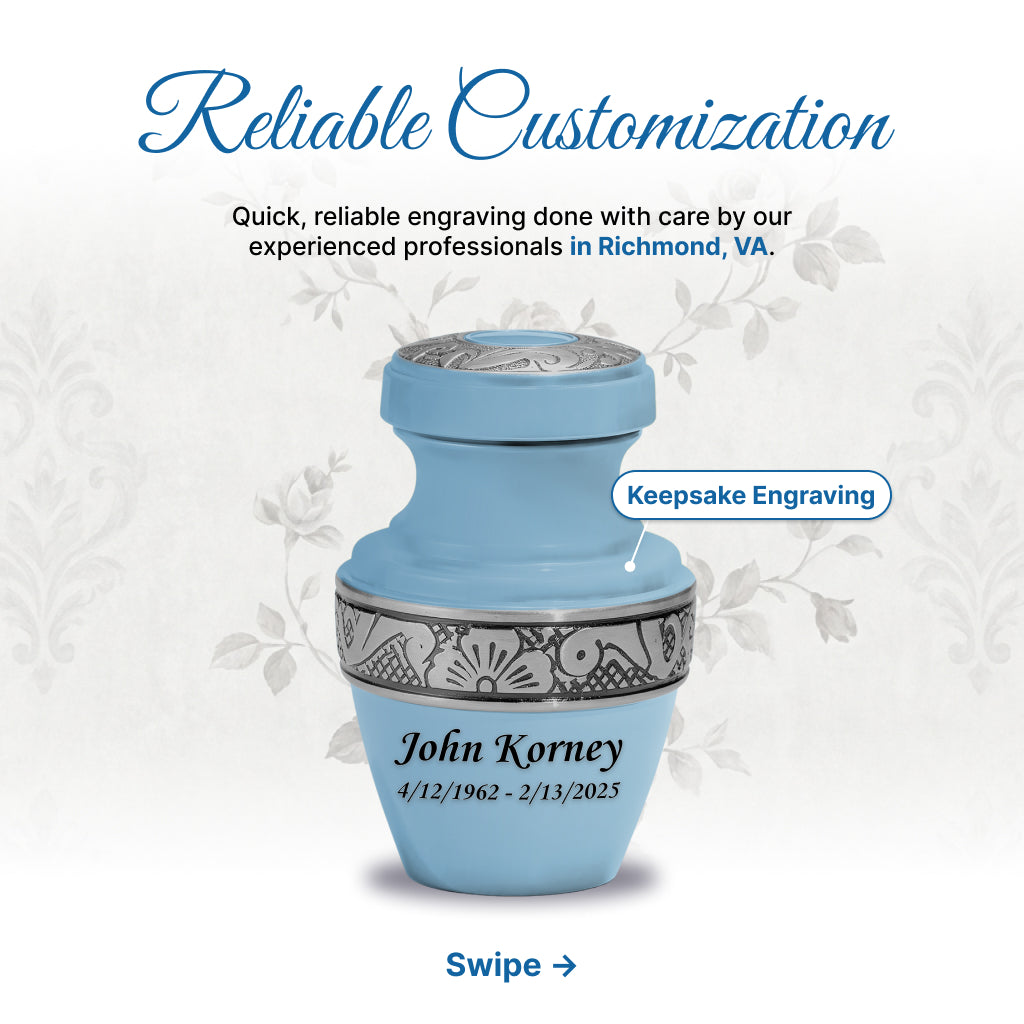 Serene Grecian Cremation Urn