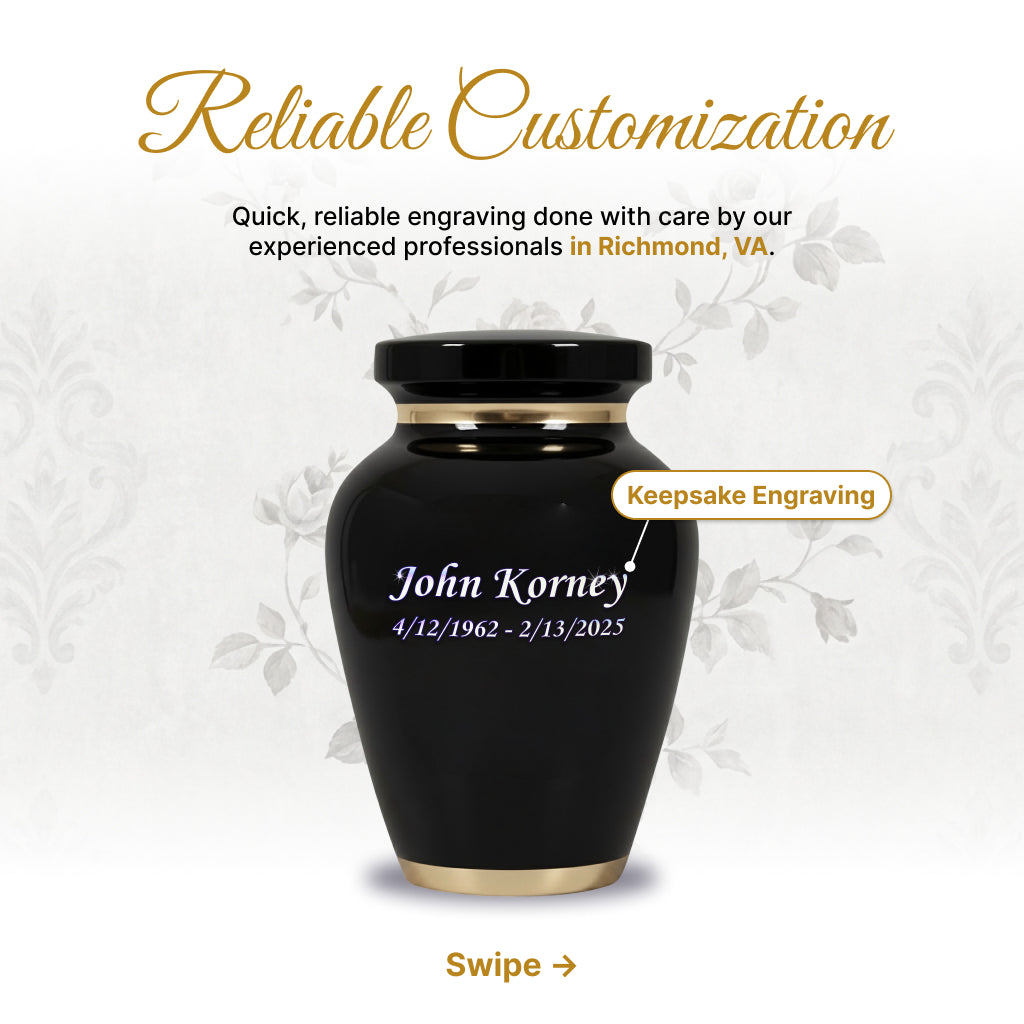 Army Veteran Memorial Urn