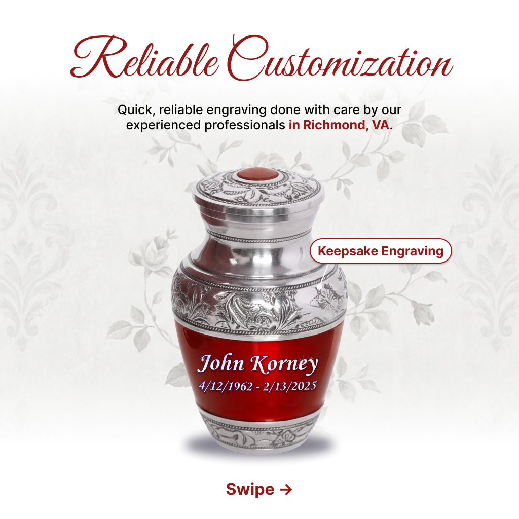 Sapphire Premium Cremation Urn