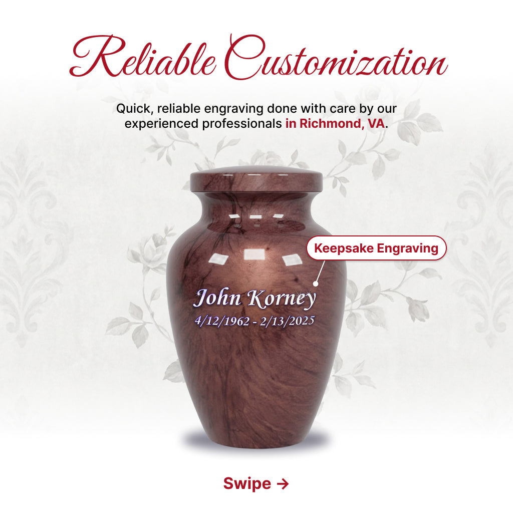 Motif Soft Feel Cremation Urn