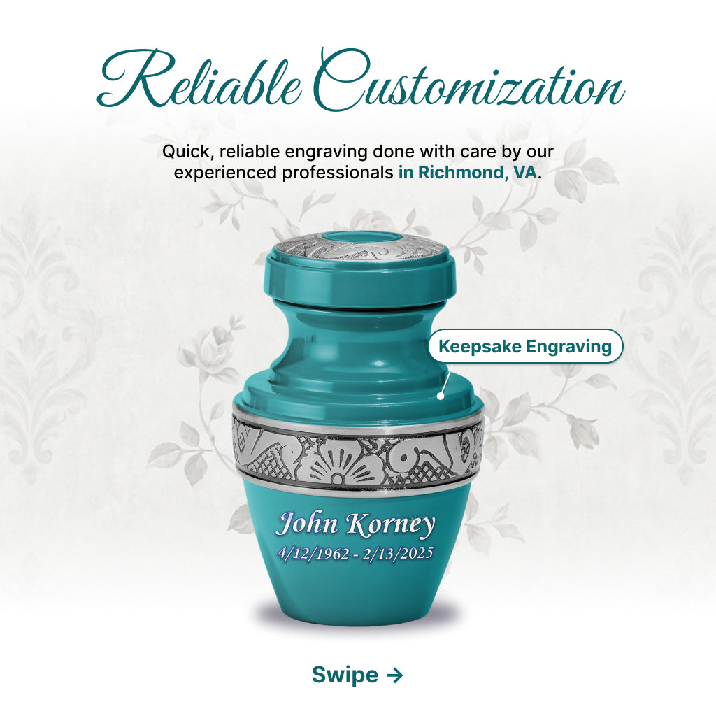 Serene Grecian Cremation Urn