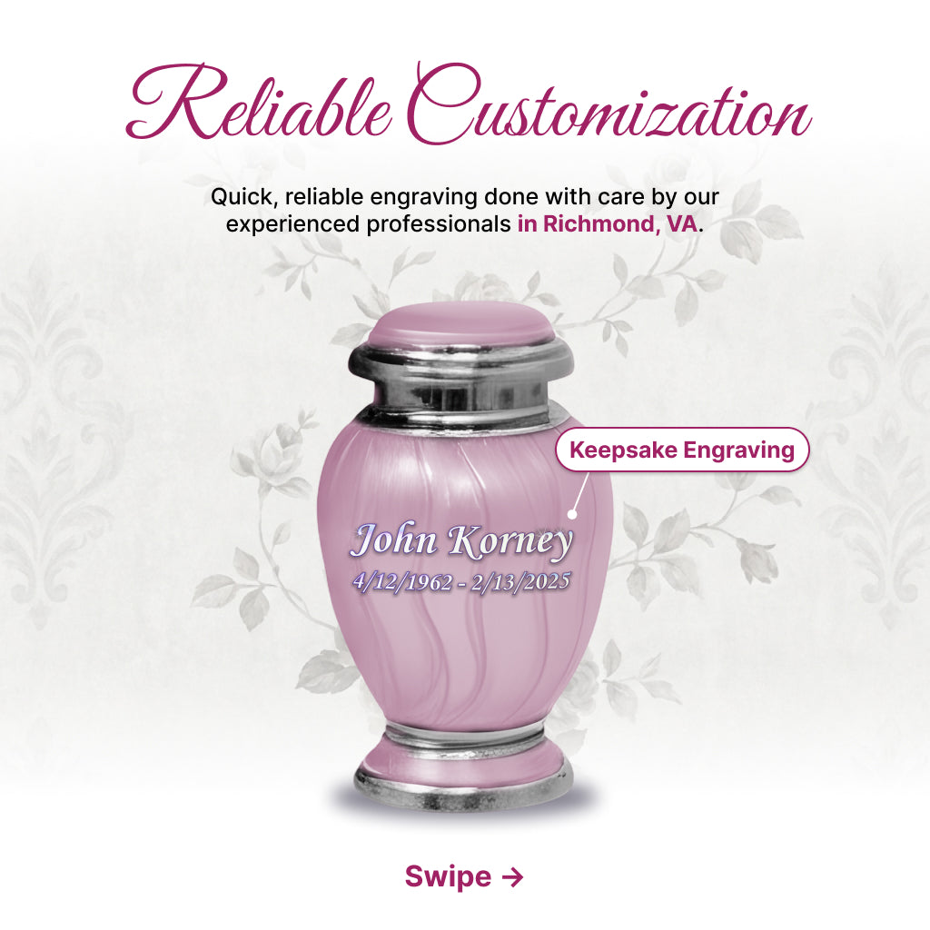 Elegant Hotep Cremation Urn