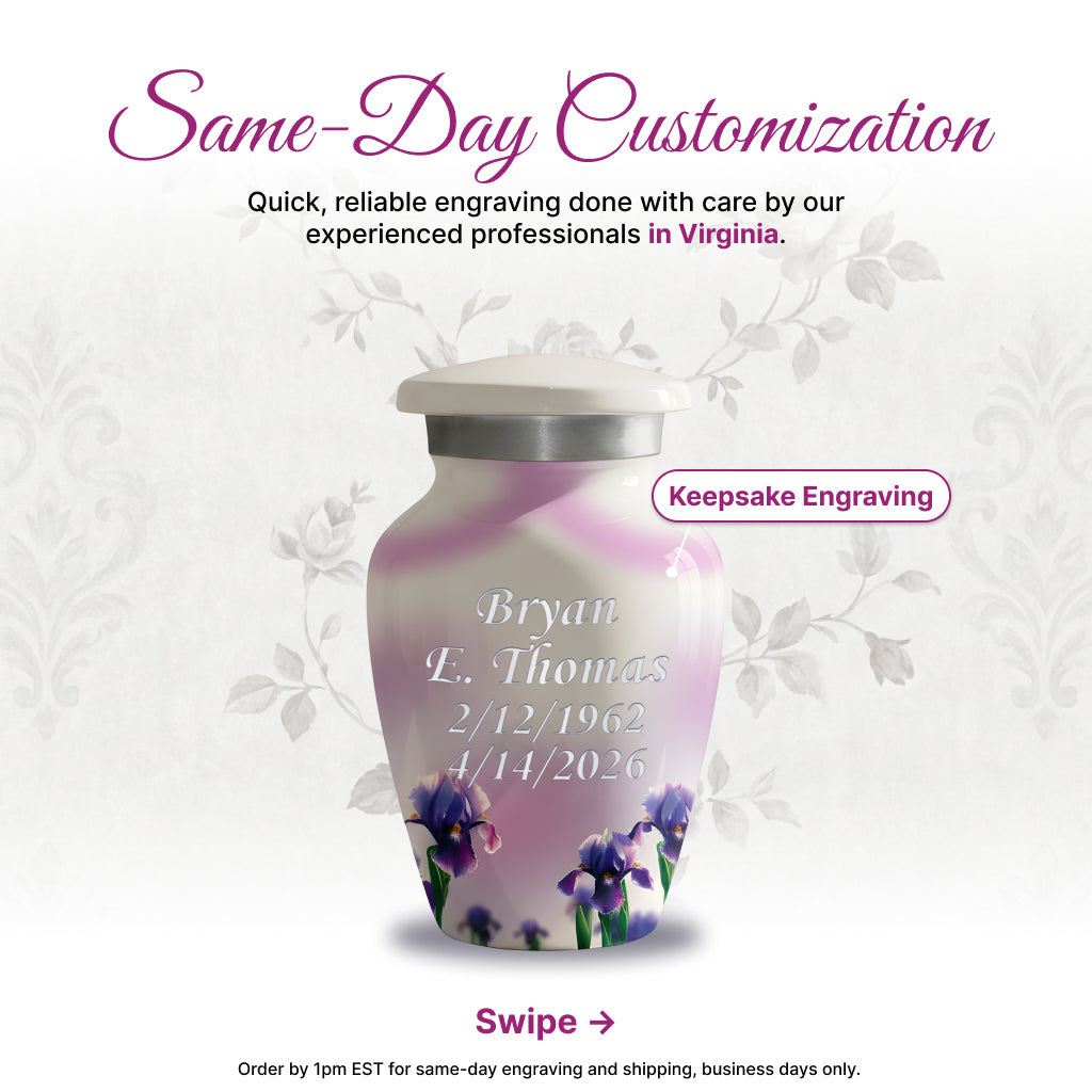Hummingbird Image Cremation Urn