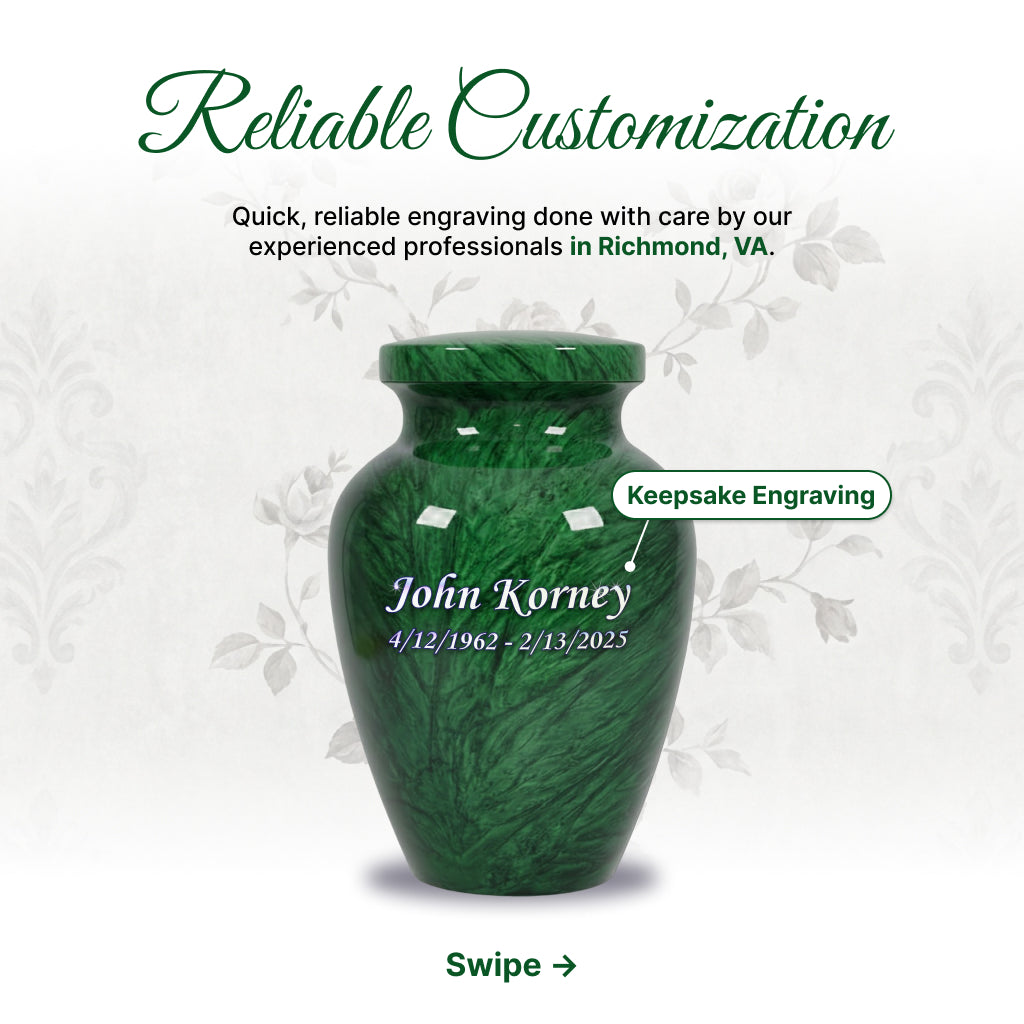Motif Soft Feel Cremation Urn