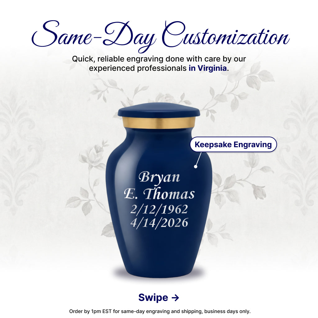 Ornate Tree of Life Motif Urn