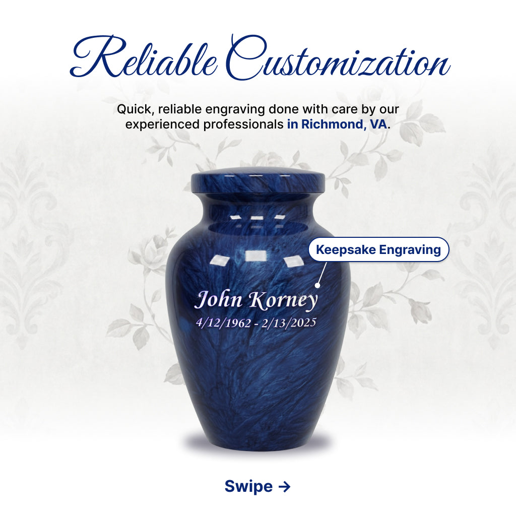 Motif Soft Feel Cremation Urn