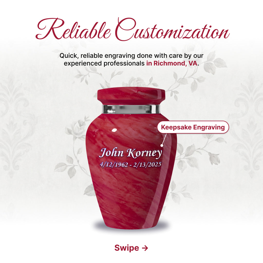 Motif Bloom Cremation Urn