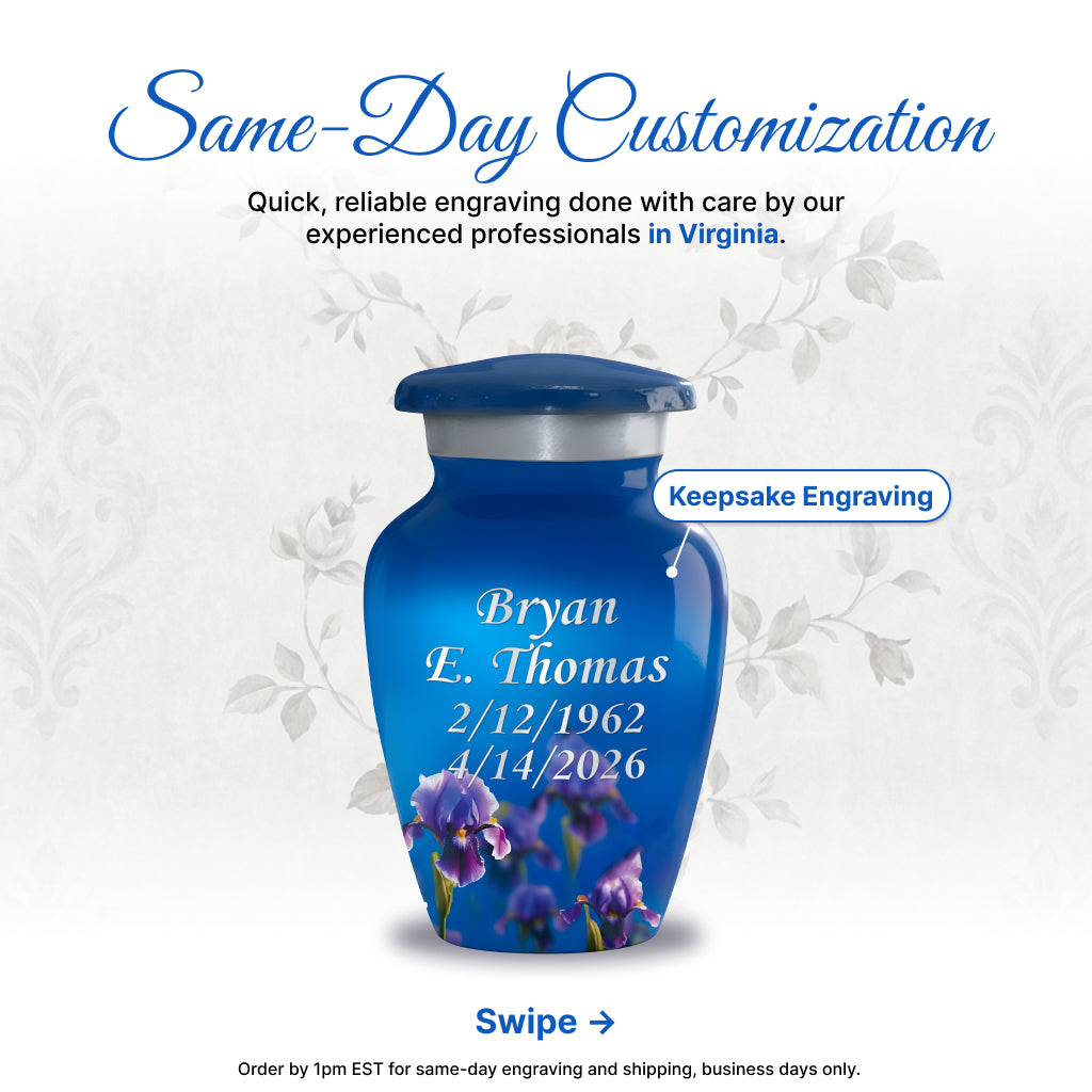 Hummingbird Image Cremation Urn