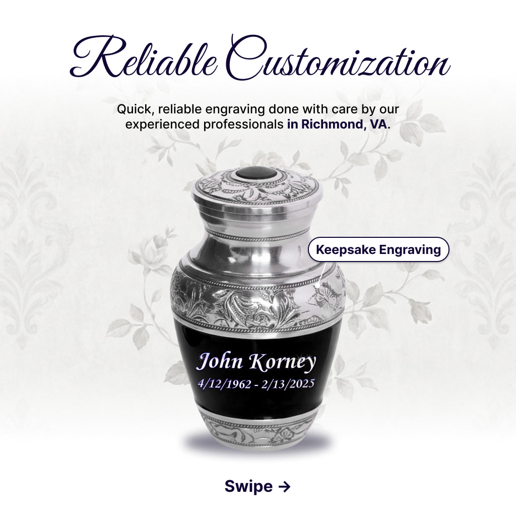 Sapphire Premium Cremation Urn