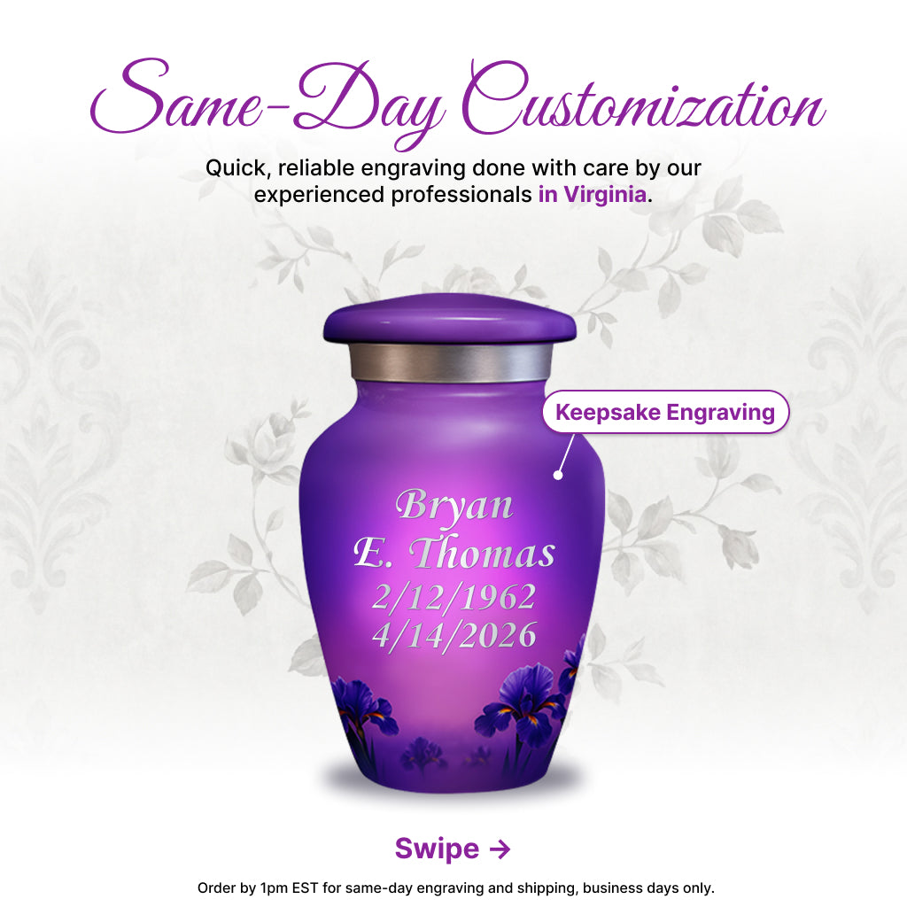 Hummingbird Image Cremation Urn