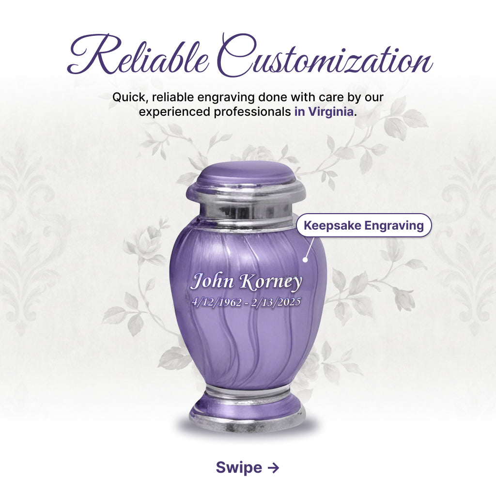 Elegant Hotep Cremation Urn