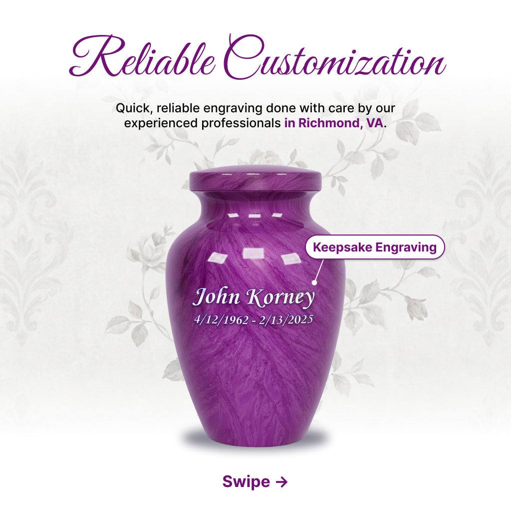 Motif Soft Feel Cremation Urn