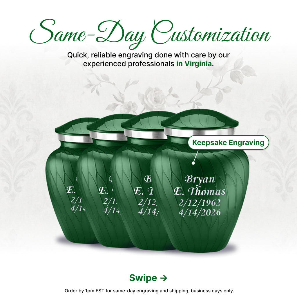 Serenity Curve Pearl Urn