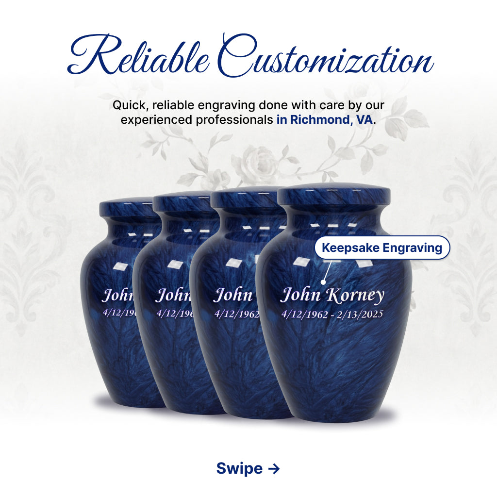 Motif Soft Feel Cremation Urn