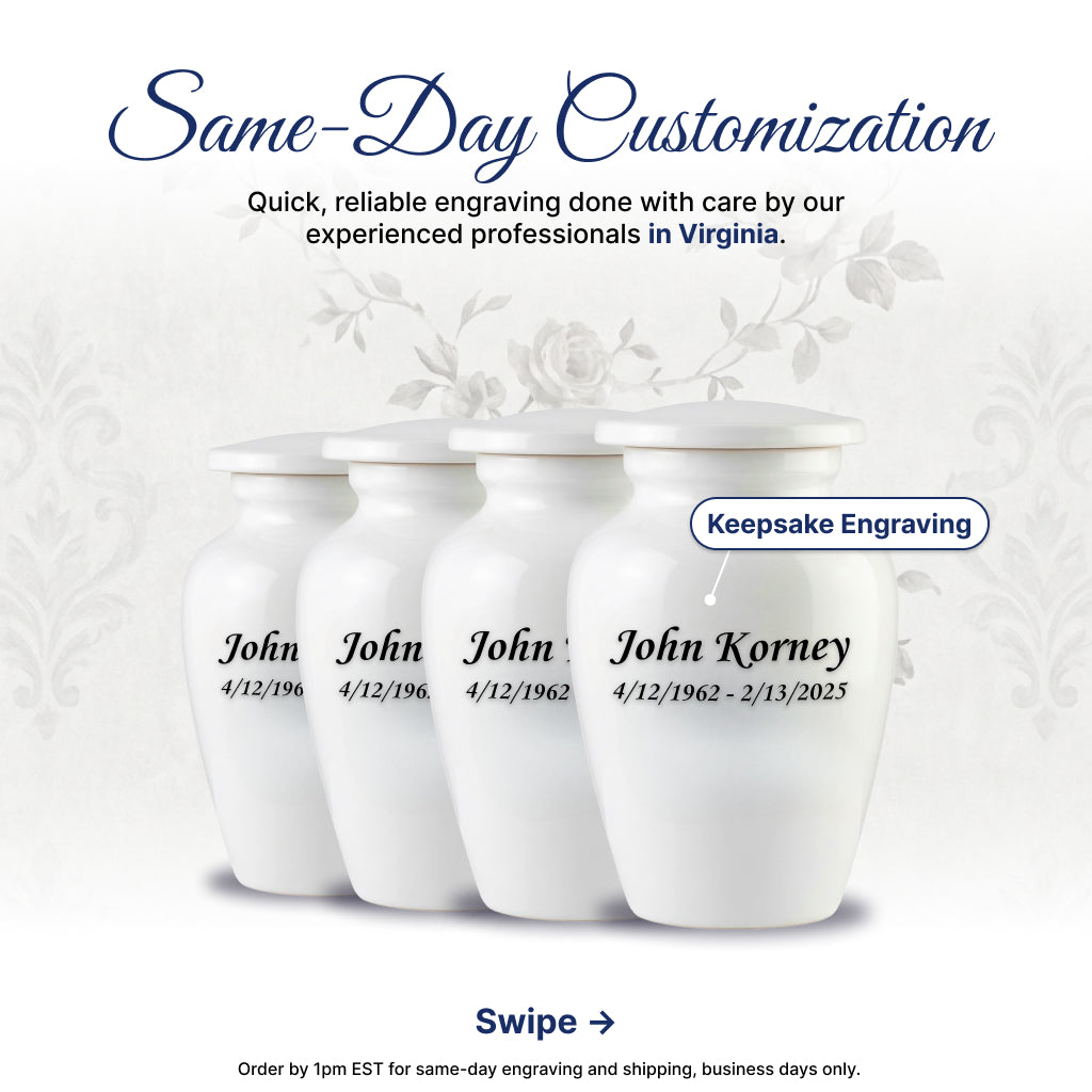 American Flag Tribute Urn