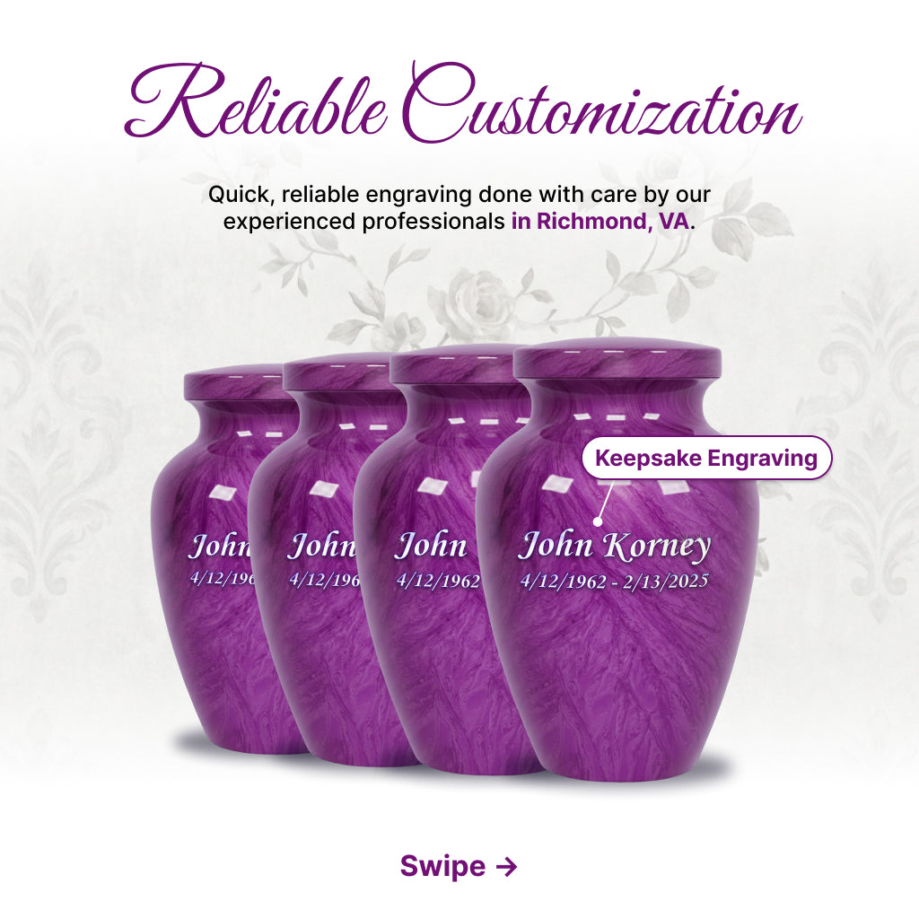 Motif Soft Feel Cremation Urn