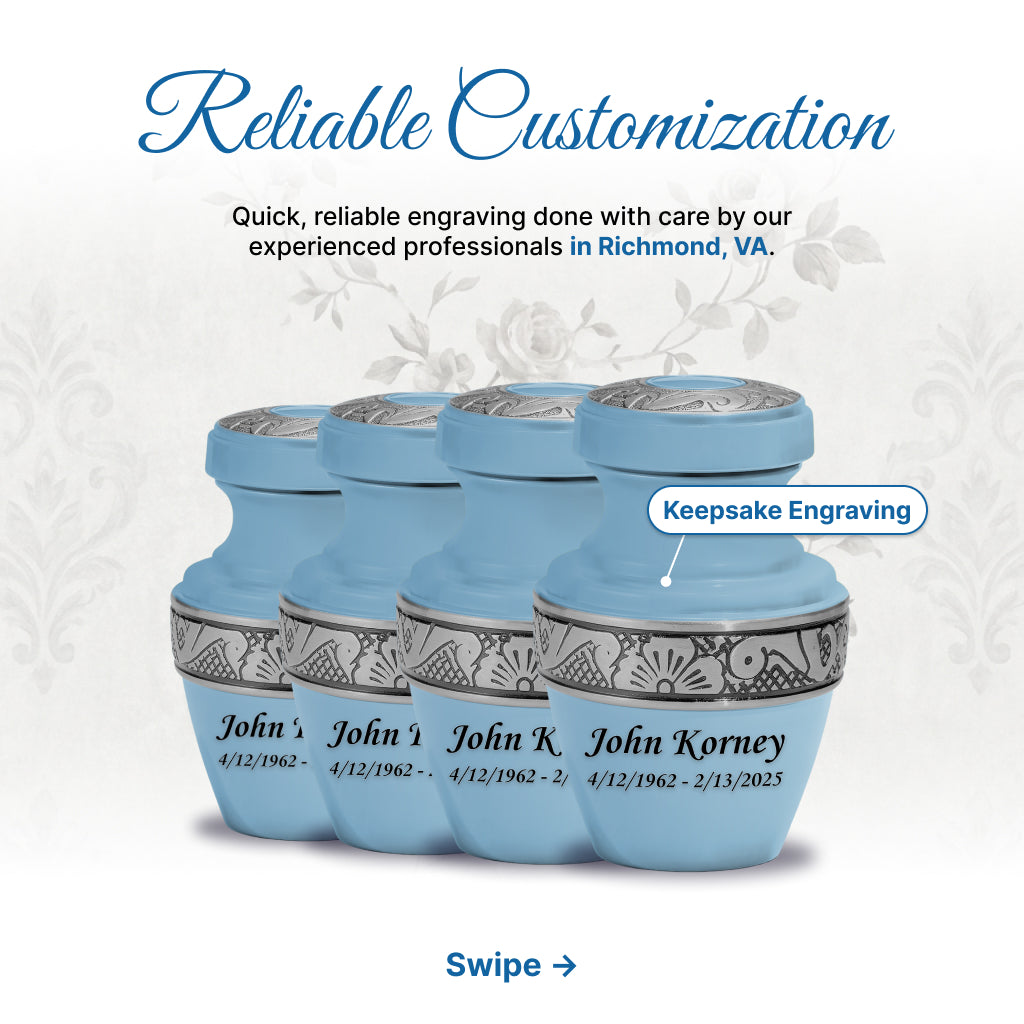 Serene Grecian Cremation Urn
