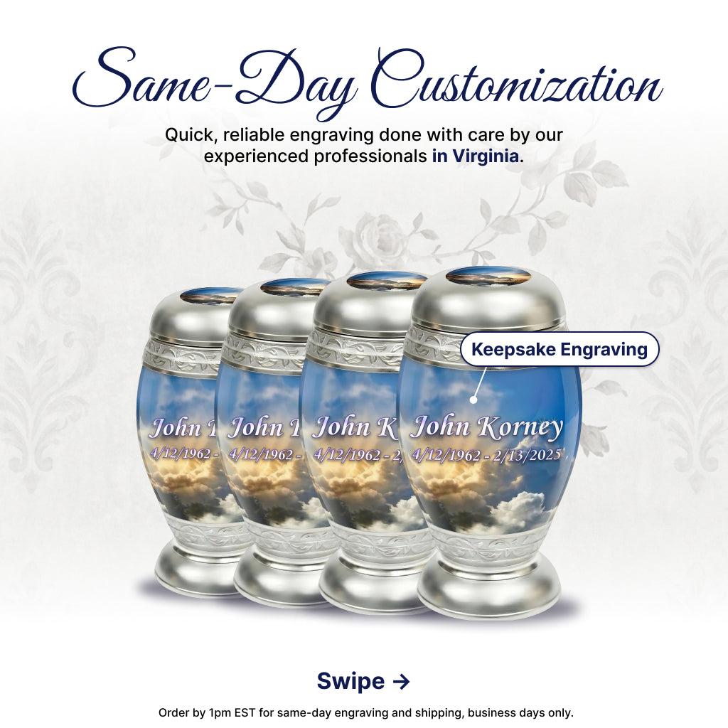 Eagle American Flag Premium Urn