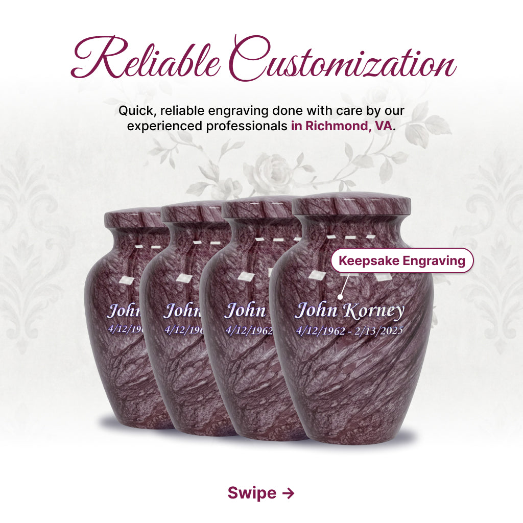 Motif Soft Feel Cremation Urn