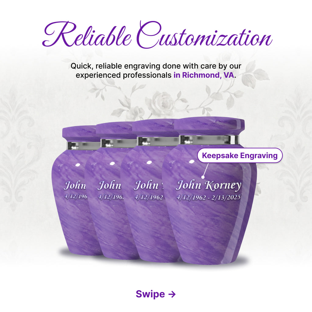 Motif Bloom Cremation Urn