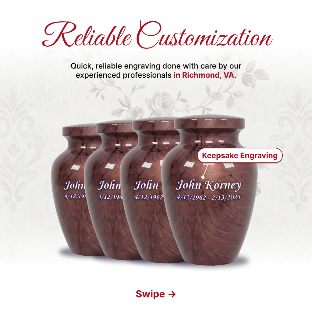 Motif Soft Feel Cremation Urn