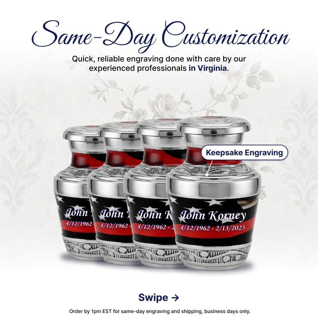 Eagle American Flag Premium Urn