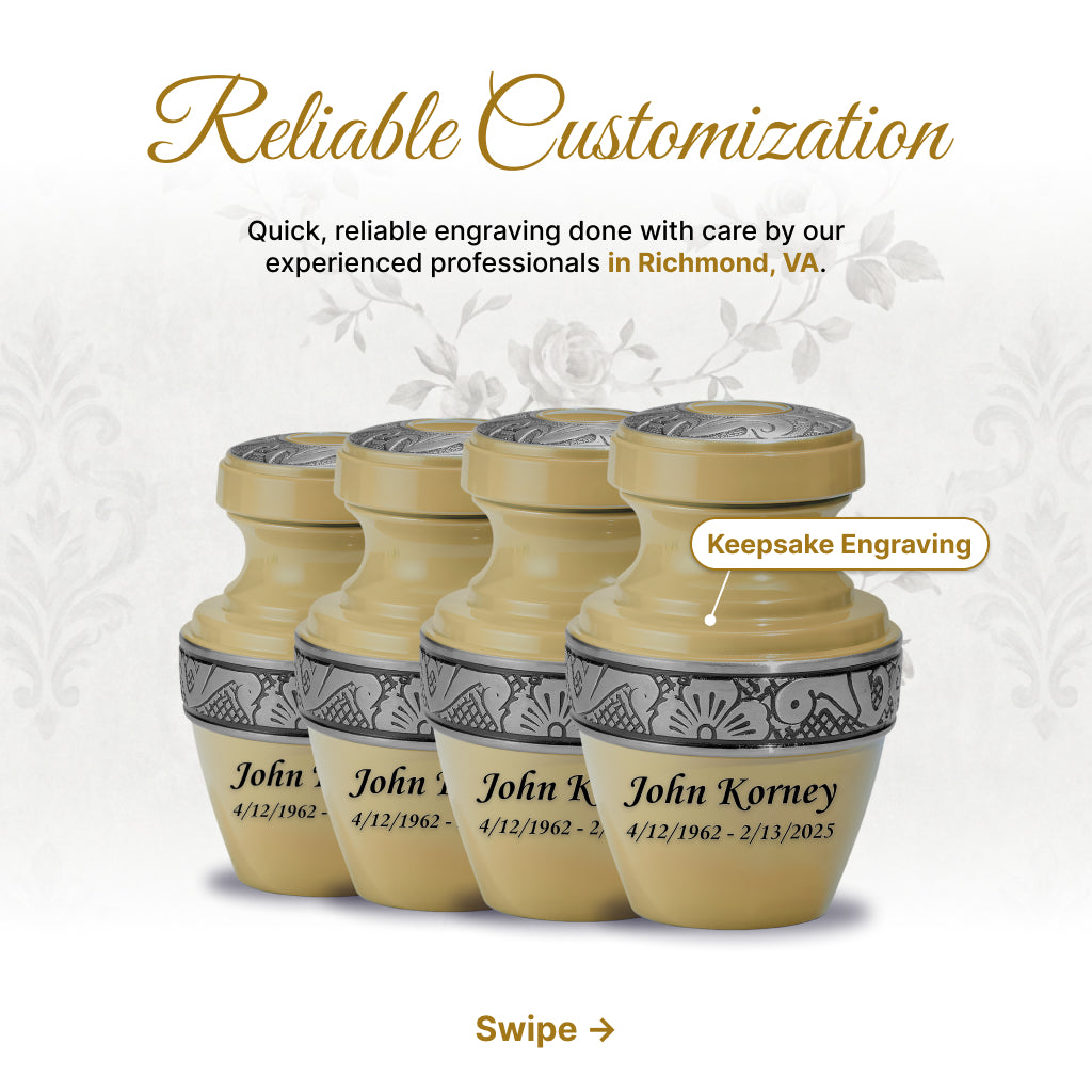 Serene Grecian Cremation Urn