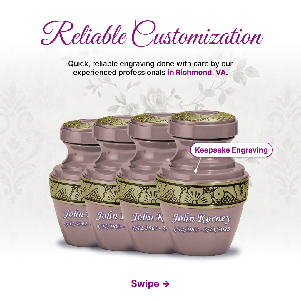 Radiant Grecian Cremation Urn