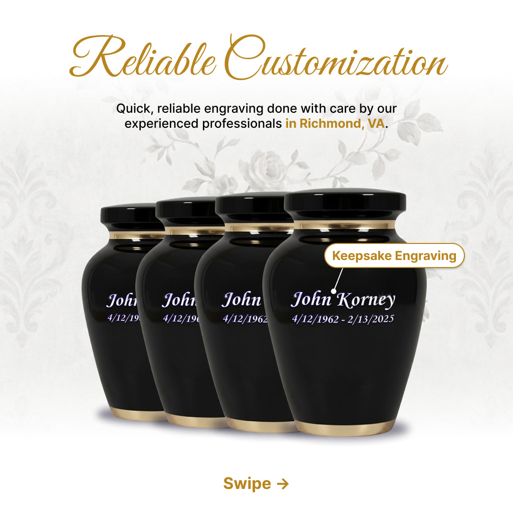 Army Veteran Memorial Urn