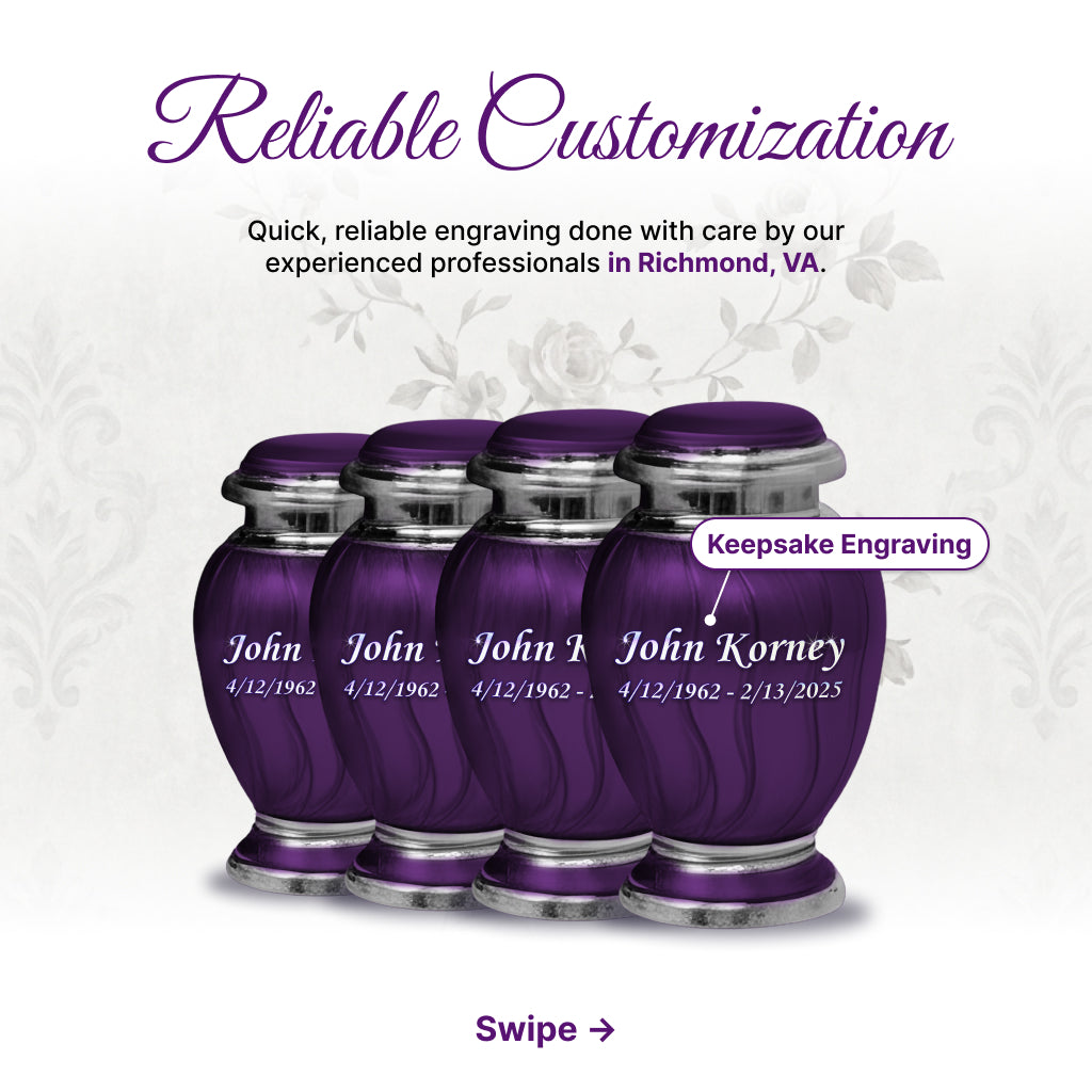 Elegant Hotep Cremation Urn