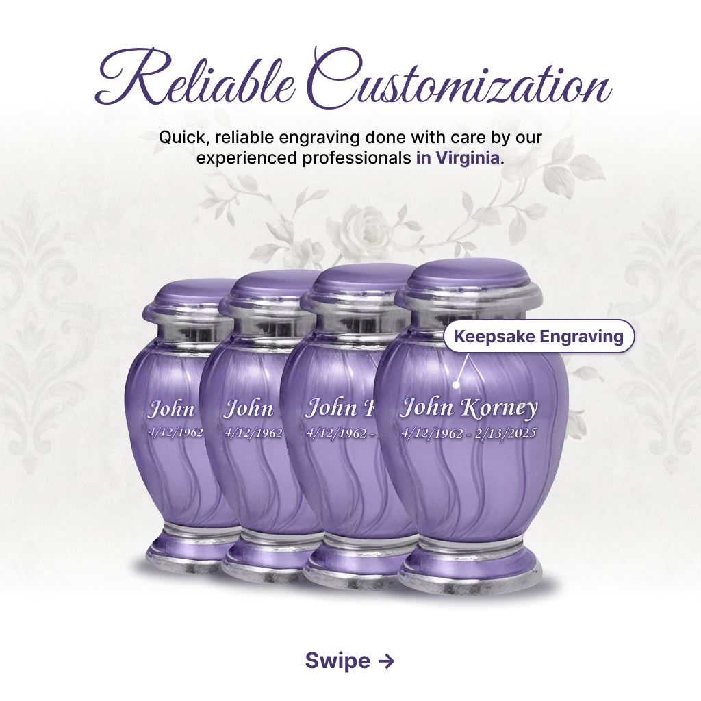 Elegant Hotep Cremation Urn