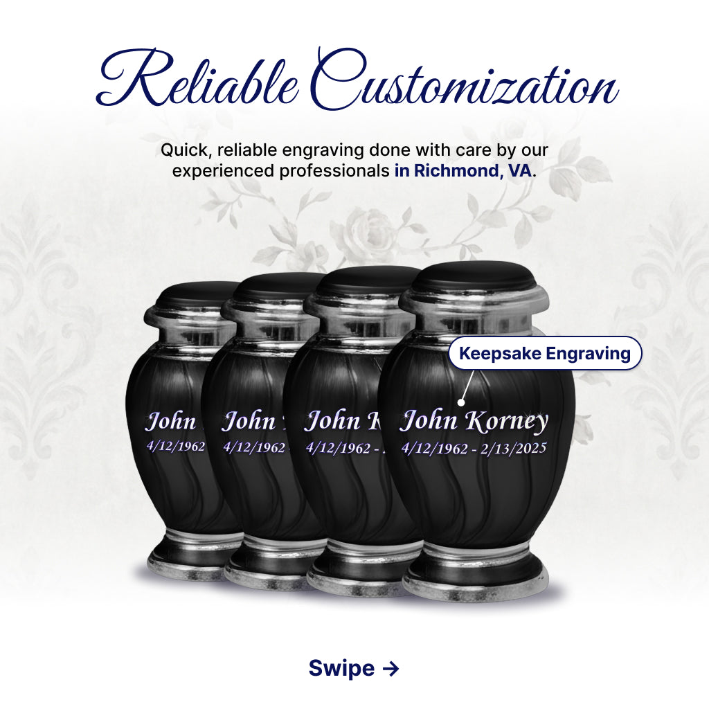 Minimalistic Hotep Cremation Urn