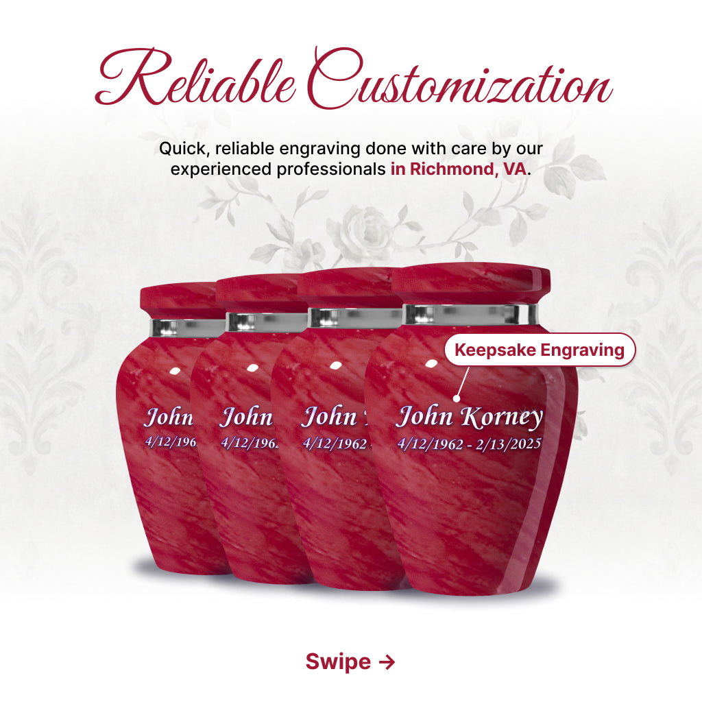 Motif Bloom Cremation Urn