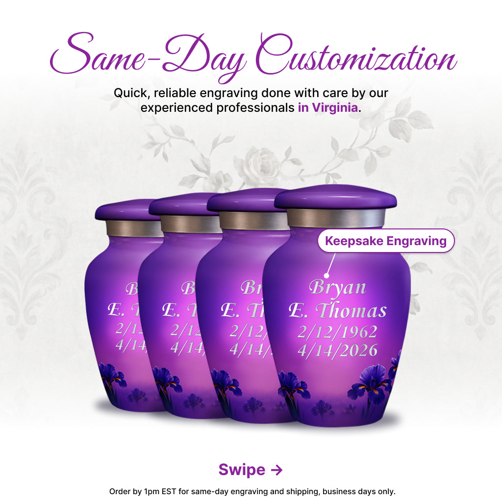 Hummingbird Image Cremation Urn