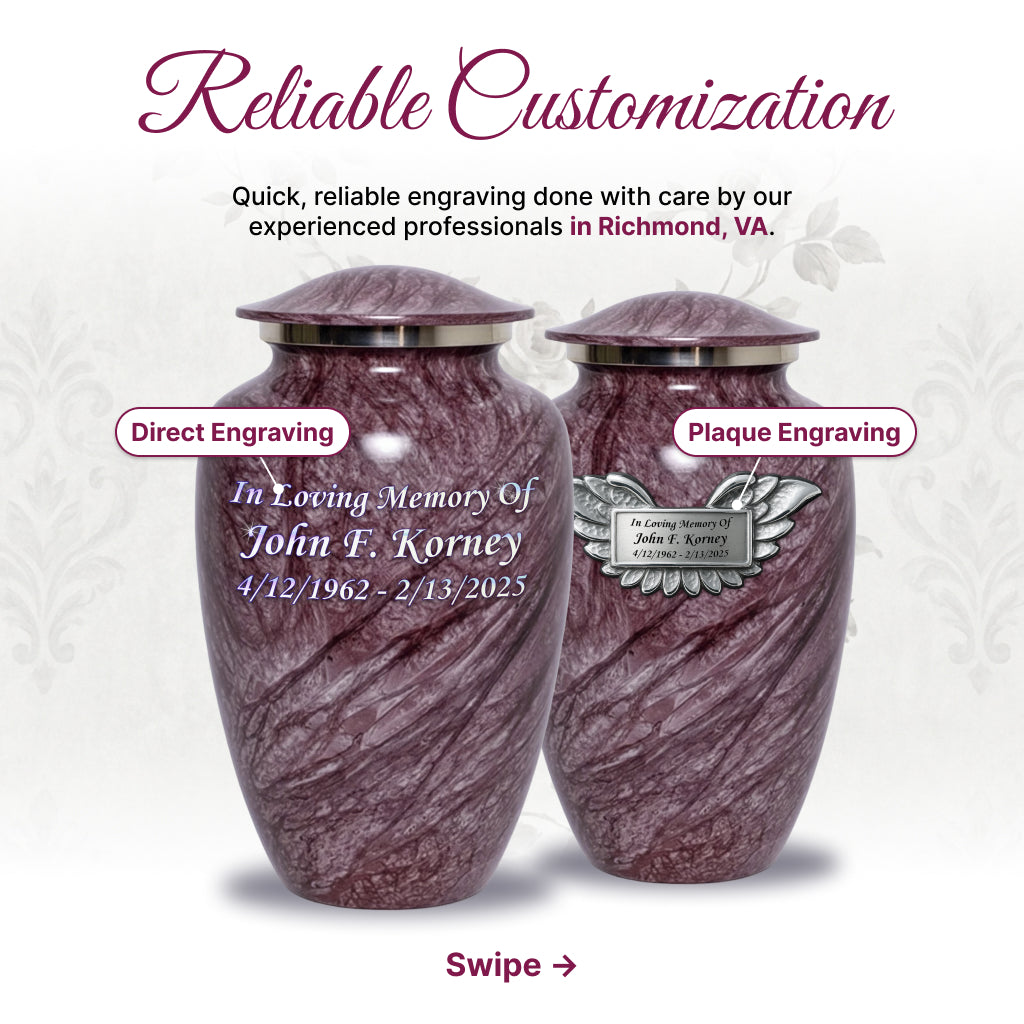 Motif Soft Feel Cremation Urn