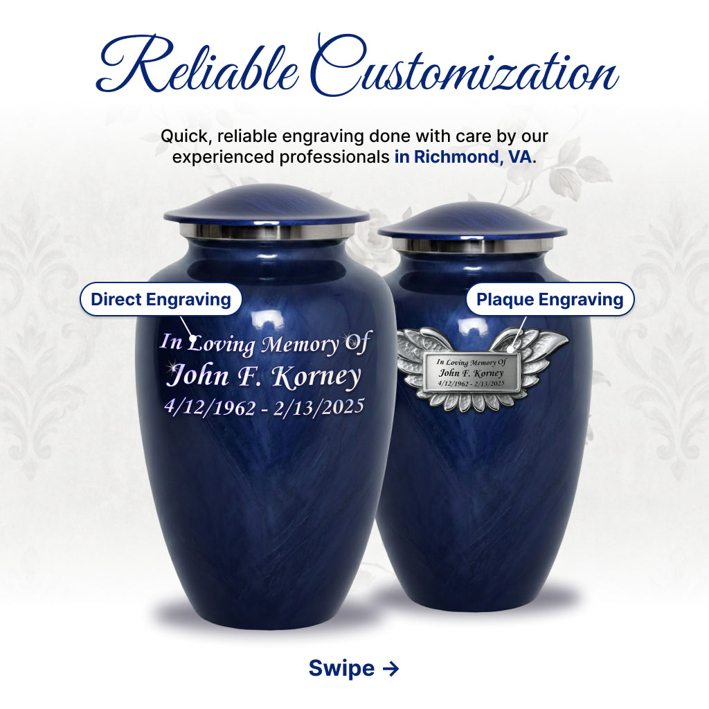 Motif Soft Feel Cremation Urn