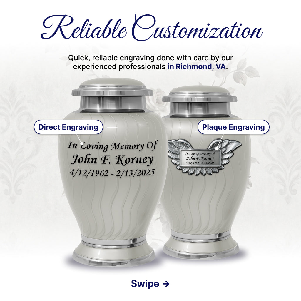 Minimalistic Hotep Cremation Urn