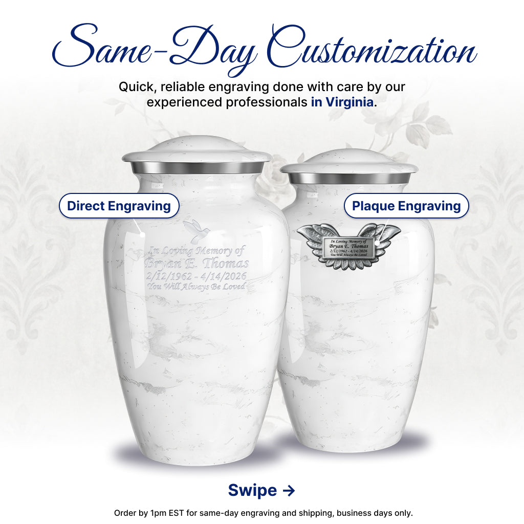 Marble Design Urn