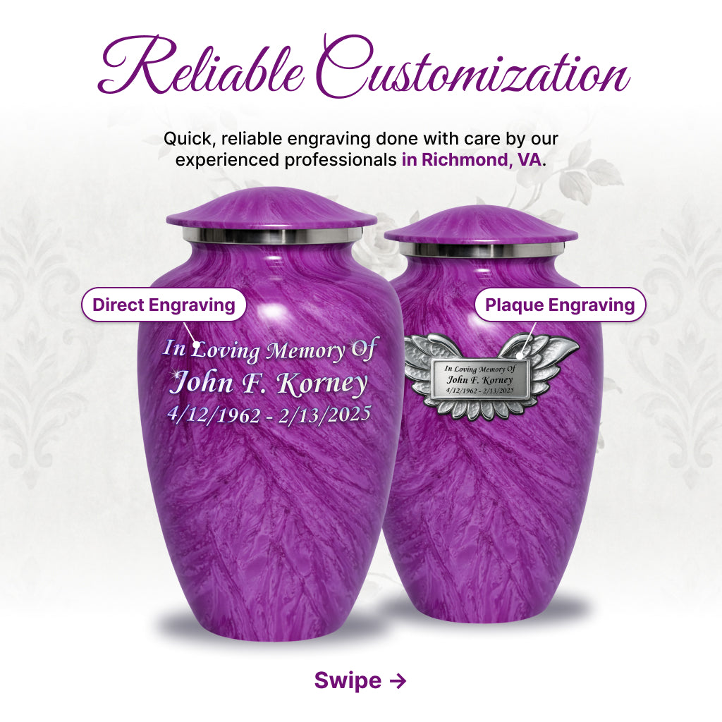 Motif Soft Feel Cremation Urn