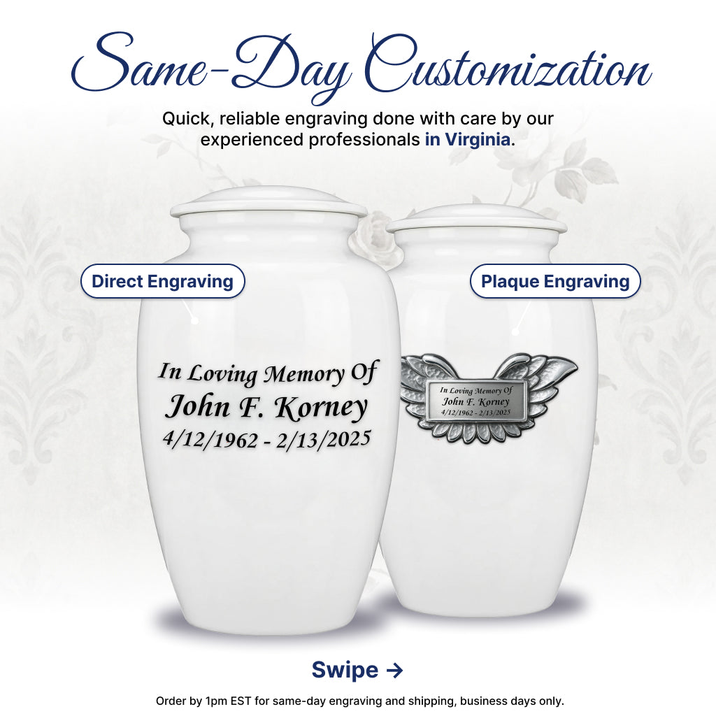 American Flag Tribute Urn