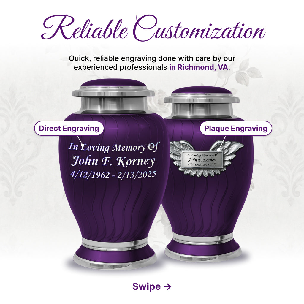 Elegant Hotep Cremation Urn