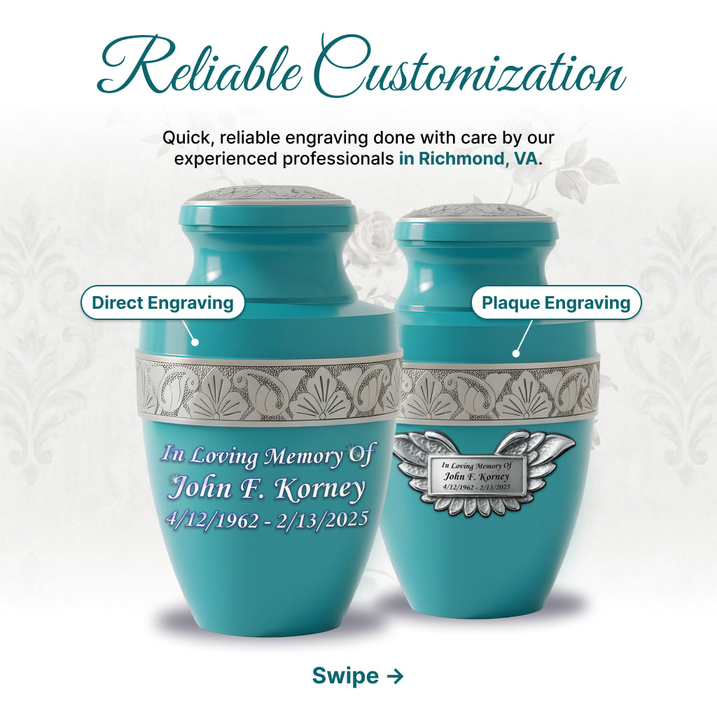 Serene Grecian Cremation Urn