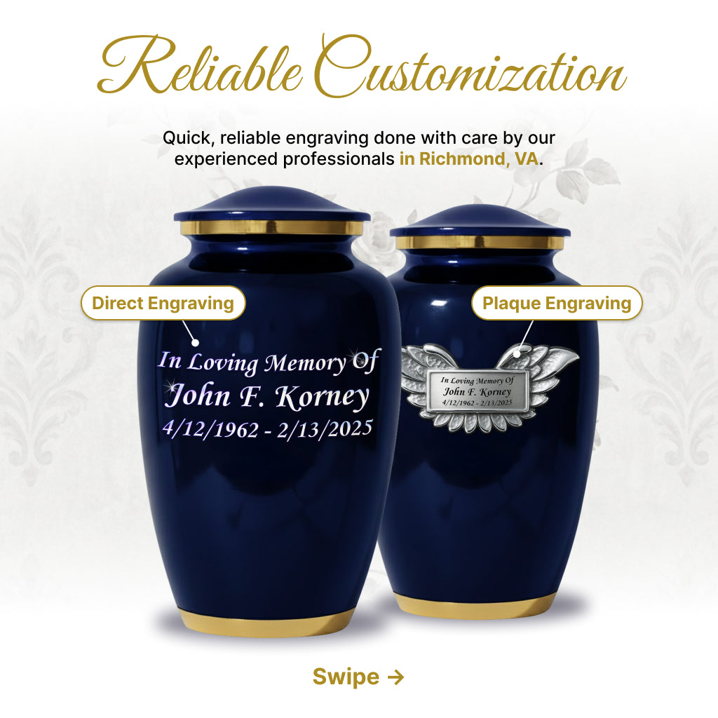 Scales of Justice Memorial Urn