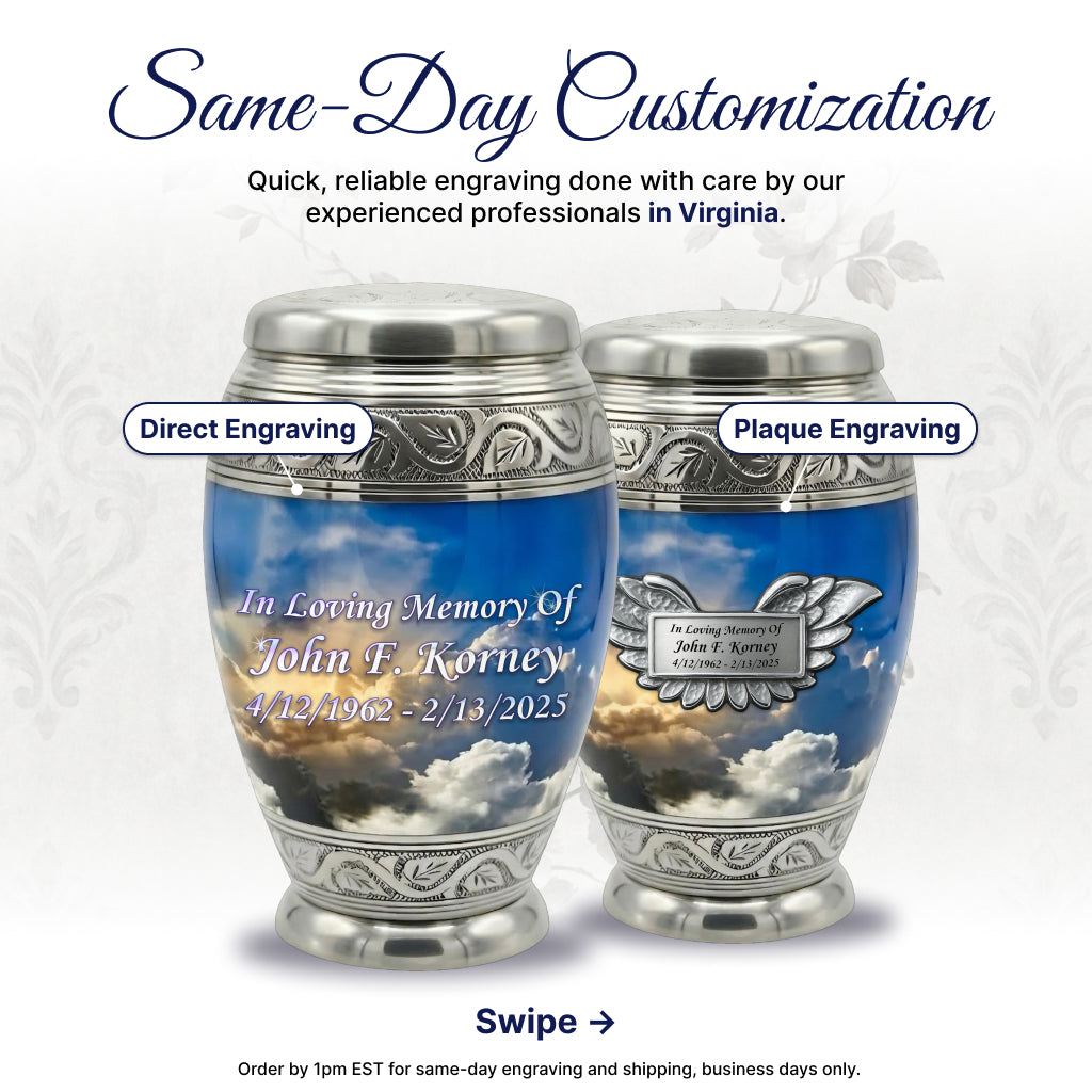 Eagle American Flag Premium Urn