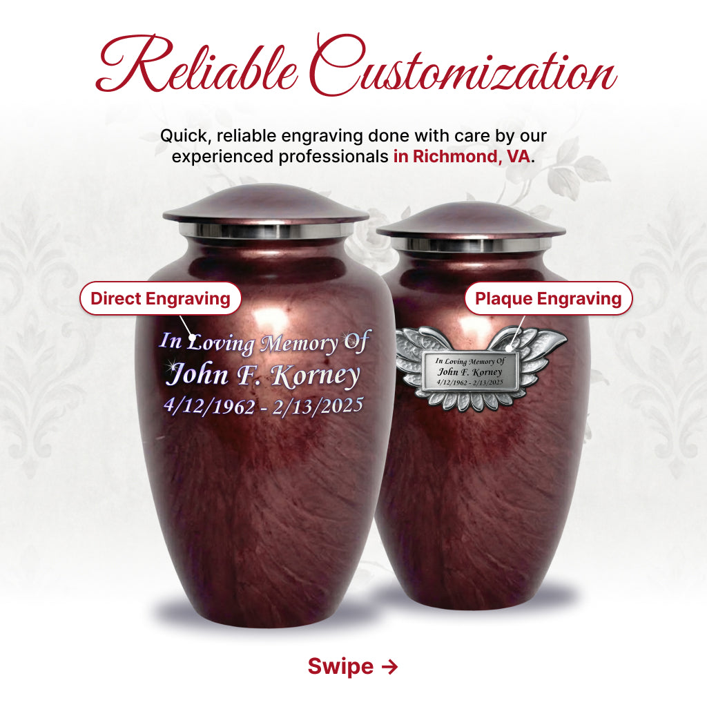 Motif Soft Feel Cremation Urn